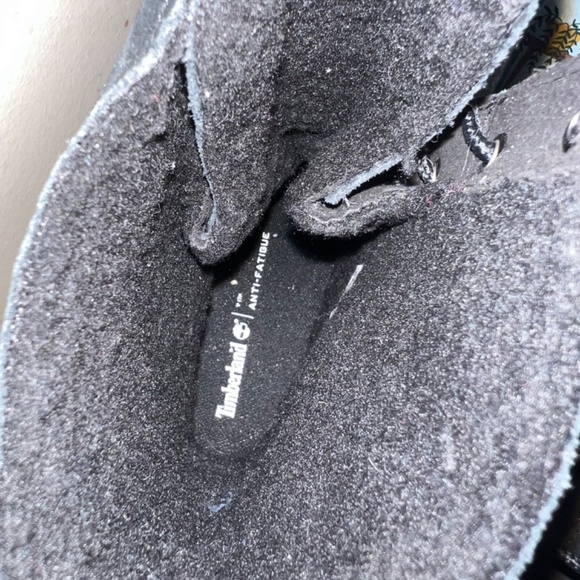 New TIMBERLAND AUTHENTIC WP FLEECE FOLD DOWN BLACK NUBUCK - Picture 4 of 7